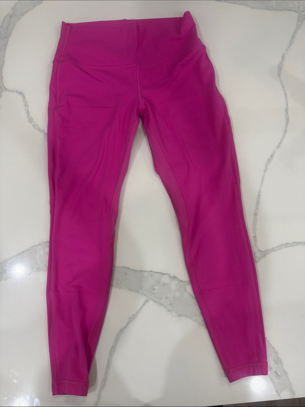 Lululemon Wunder Train Magenta Leggings
